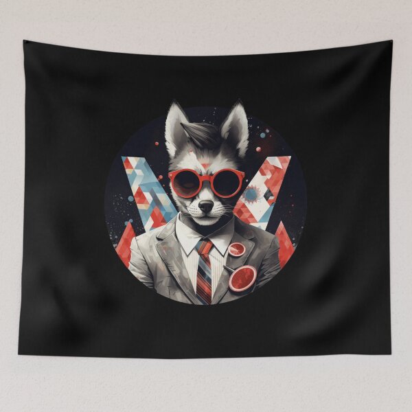 Item preview, STYLISH DOG SURREALISM 5 designed and sold by justyna-s28.