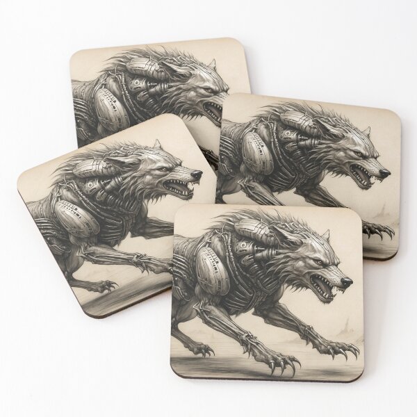 Item preview, Mechanical Majesty: Biomechanical Beast" designed and sold by MachineDesigned.