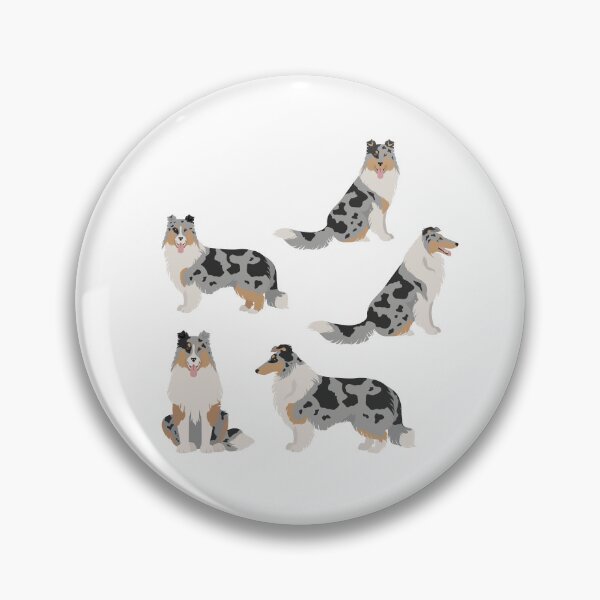 Item preview, Blue Merle Rough Collie Dogs designed and sold by TheAnimalZ00.