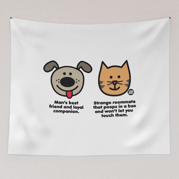 Item preview, DOG VS CAT designed and sold by TODD GOLDMAN.