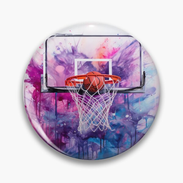 Item preview, Girls Basketball Backboard Spash Art designed and sold by jendrip.