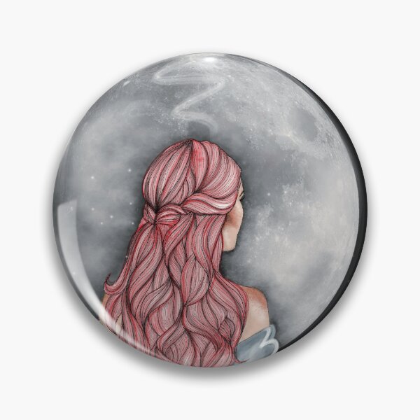 Item preview, Girl pink hair and Moon Magic designed and sold by Eduarda Zilli Pasini.