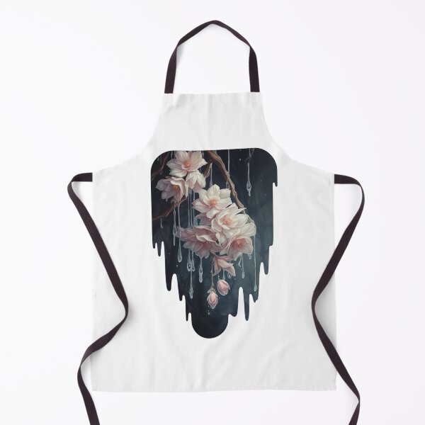 Item preview, "Ephemeral Blossoms" portrays delicate and intricate blossoms suspended in a void, encapsulating a fleeting moment of beauty and fragility. designed and sold by LittleOF Arty.