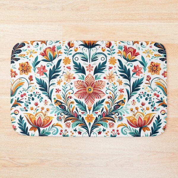 Item preview, Hungarian Floral Colorful  designed and sold by JessArty ⭐⭐⭐⭐⭐.