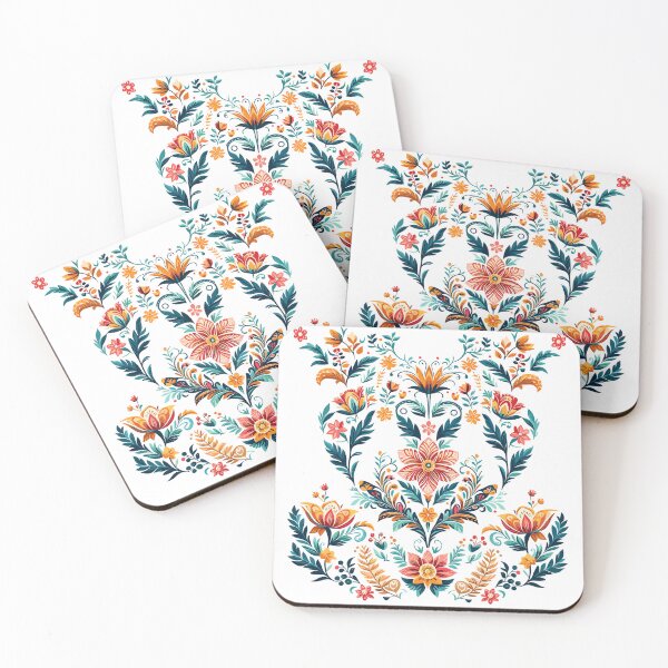 Item preview, Hungarian Floral Colorful  designed and sold by JessArty ⭐⭐⭐⭐⭐.
