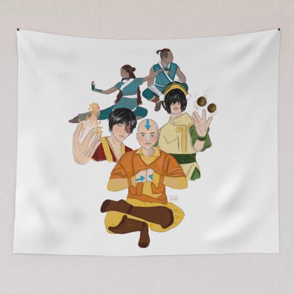 Item preview, Avatar The Last Airbender Crew designed and sold by Nenfe.