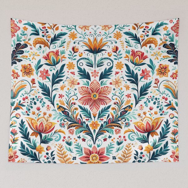 Item preview, Hungarian Floral Colorful  designed and sold by JessArty ⭐⭐⭐⭐⭐.