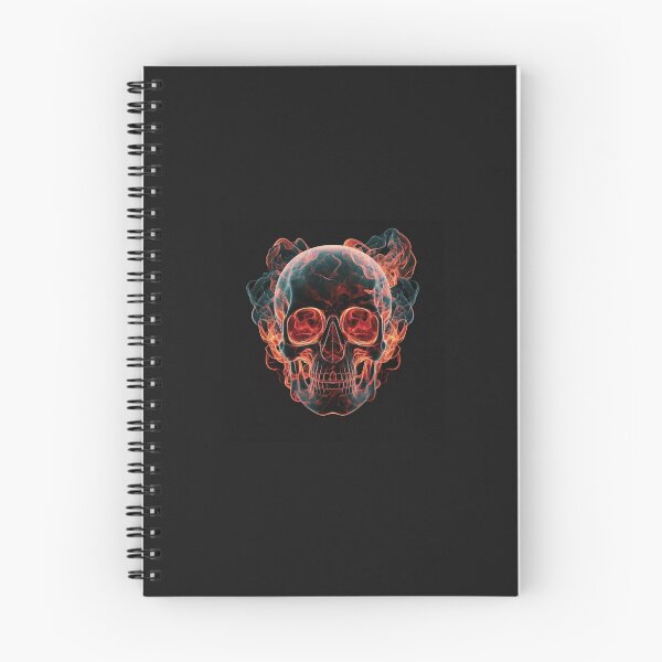 Item preview, Flaming Incandescent Skull designed and sold by SolliesArt.