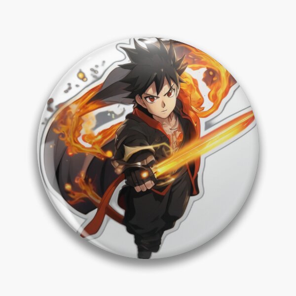 Item preview, Anime Fire Sword Character designed and sold by Bob005.
