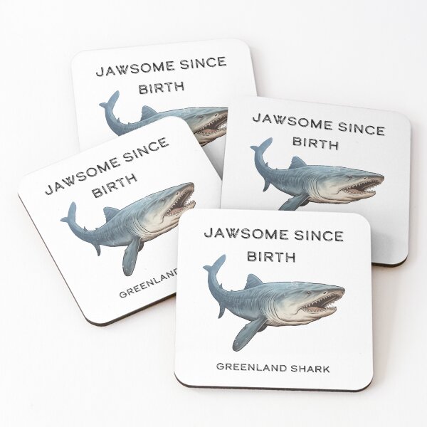 Item preview, Greenland Shark Pun  designed and sold by DinoKate.