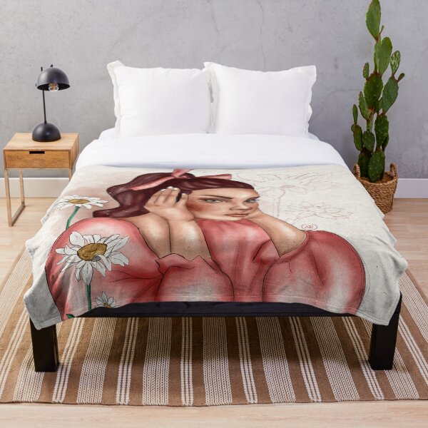 Item preview, Delicate Girl with Daisies designed and sold by Eduarda Zilli Pasini.