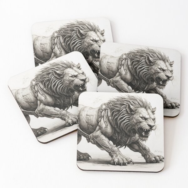 Item preview, Mechanical Majesty: Fierce Lion designed and sold by MachineDesigned.