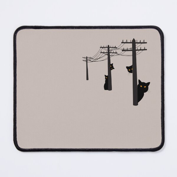 Item preview, black fluffy cat designed and sold by Moris-shop.