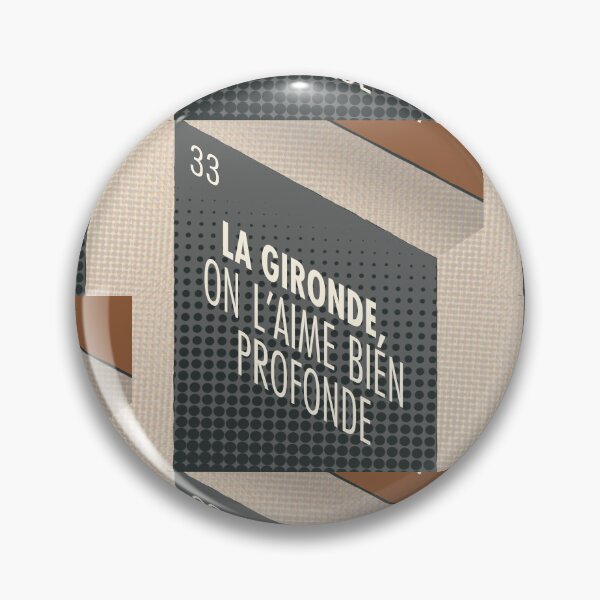 Item preview, The Gironde, we like it very deep, 33 designed and sold by Cyrille BRG.