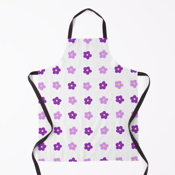 Item preview, 25 Minimalistic Two Coloured Purple Flowers Set designed and sold by posterful.