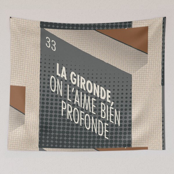 Item preview, The Gironde, we like it very deep, 33 designed and sold by Cyrille BRG.