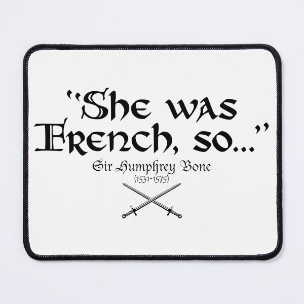 Item preview, She was French, so… - Sir Humphrey Bone - Ghosts designed and sold by DFA.