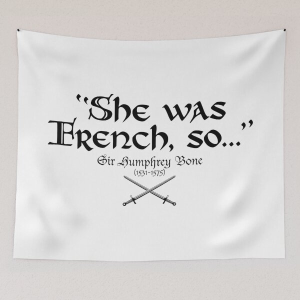 Item preview, She was French, so… - Sir Humphrey Bone - Ghosts designed and sold by DFA.