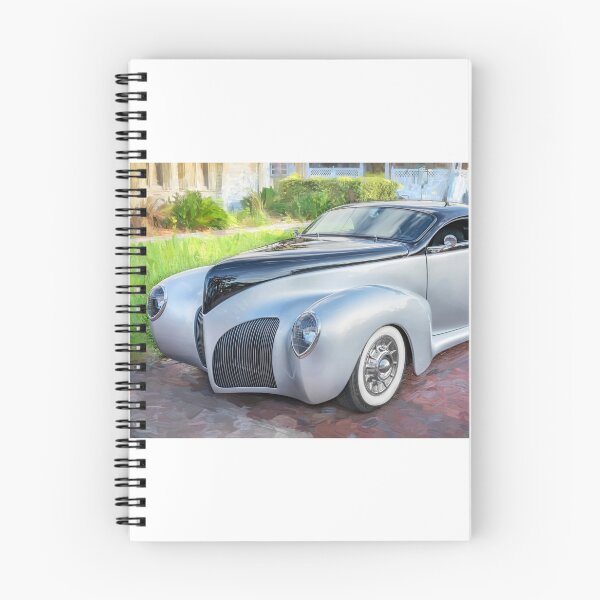 Item preview, 1938 Silver Lincoln Zephyr 3 Window Coupe X125 designed and sold by RichFrancoCars.