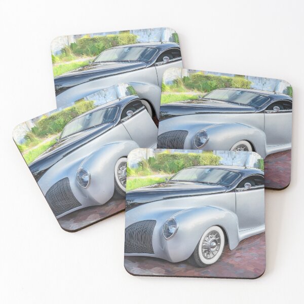 Item preview, 1938 Silver Lincoln Zephyr 3 Window Coupe X125 designed and sold by RichFrancoCars.