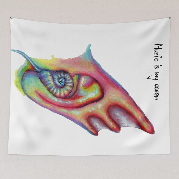 Item preview, Music is my ocean designed and sold by umantsiva.