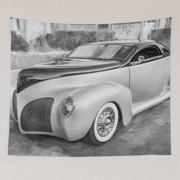 Item preview, 1938 Silver Lincoln Zephyr 3 Window Coupe X125 designed and sold by RichFrancoCars.