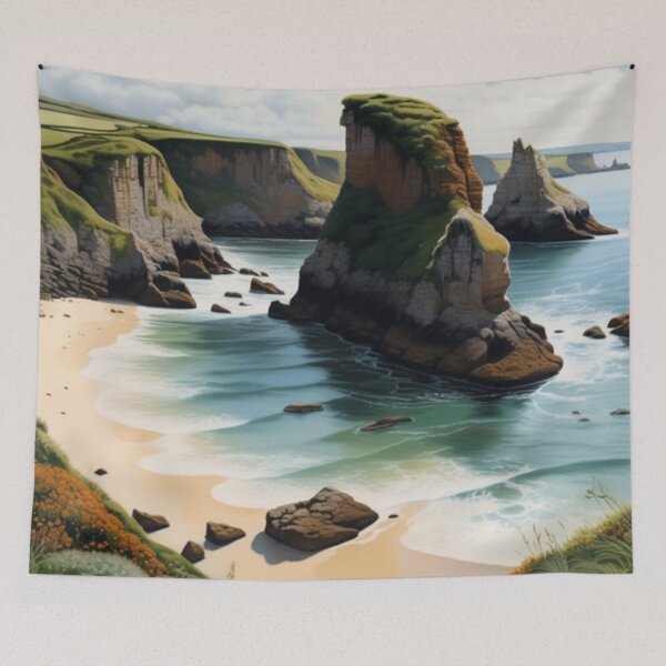 Item preview, Cliffside beach designed and sold by BAMM-Designs.