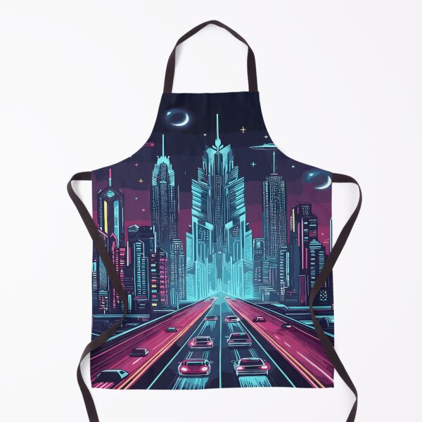 Item preview, Gaming Futuristic Artwork Desk Mat designed and sold by KitonicTees.