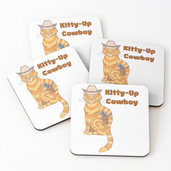 Item preview, Kitty-Up Cowboy designed and sold by nemuisensei.