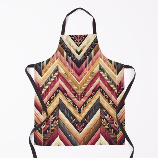 Item preview, Herringbone Pattern - Red Pink Yellow Black ; Pattern,  Chevron designed and sold by PatternInArt.