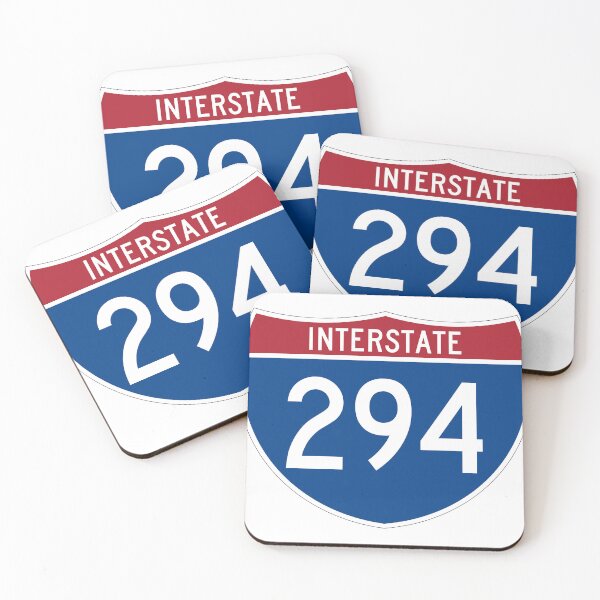 Item preview, Interstate 294 sign  designed and sold by trqffic.