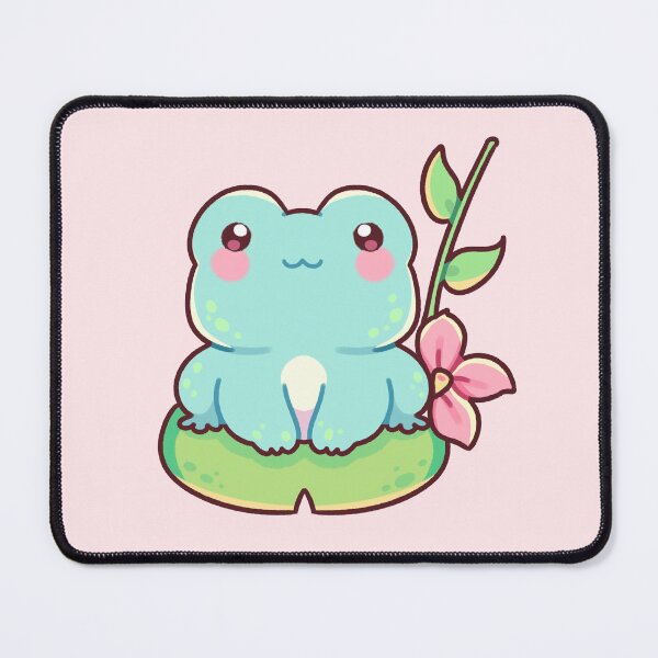 Item preview, frog on a lily pad designed and sold by Adoreleena.