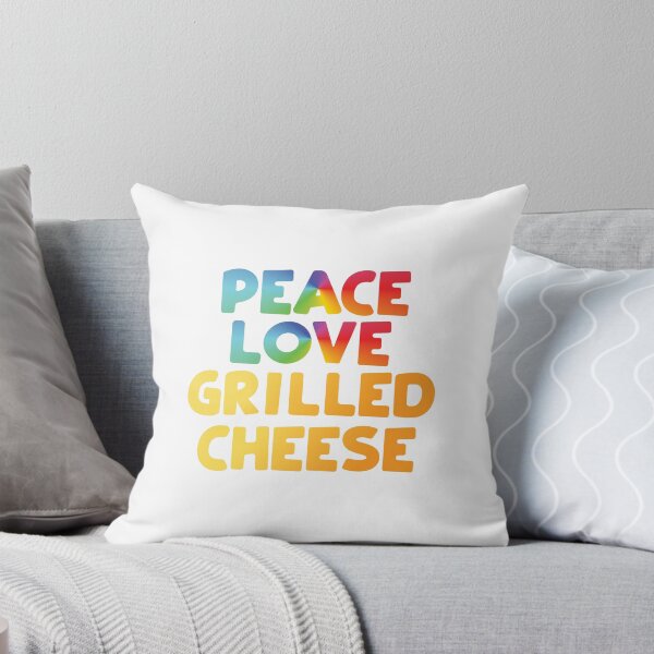 Item preview, Fathers Day Peace Love Grilled Cheese Design designed and sold by junedavids.