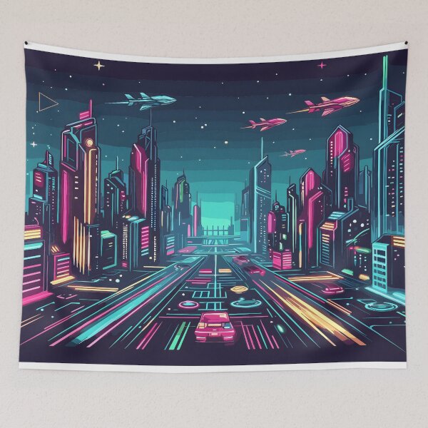 Item preview, Futuristic Gaming Desk Mat designed and sold by KitonicTees.