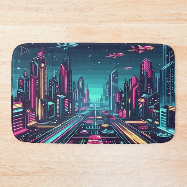 Item preview, Futuristic Gaming Desk Mat designed and sold by KitonicTees.