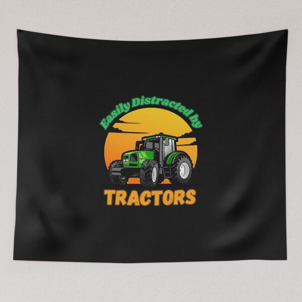 Item preview, Easily Distracted by Tractors designed and sold by MPclothes.