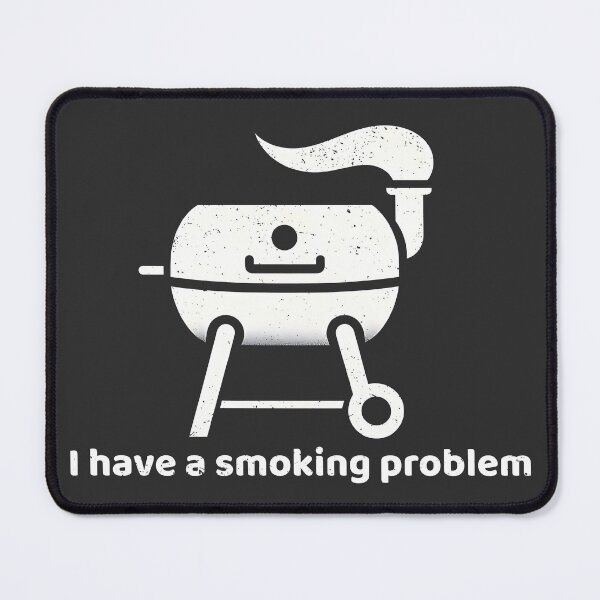 Item preview, Smokin Hot Grill Master - Flaunt Your Smoking Problem with Humor designed and sold by MnDShirts.