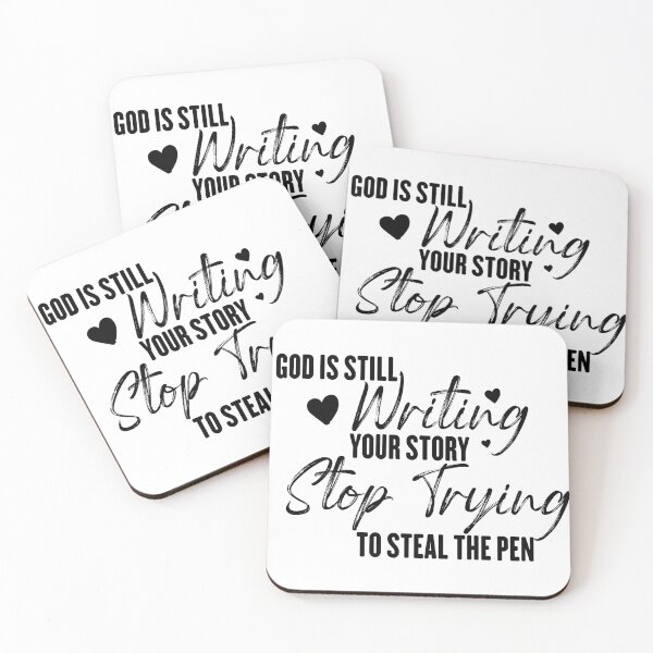 Item preview, God Is Still Writing Your Story Stop Trying To Steal The Pen Funny Christian women of the bible designed and sold by beawesome105.