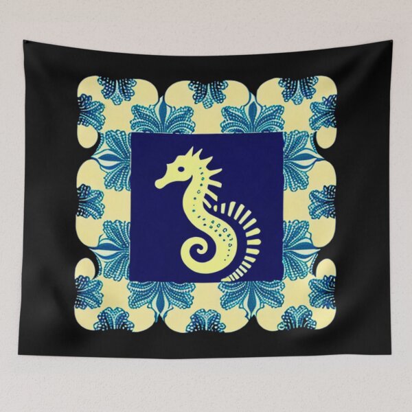 Item preview, Seahorse pattern designed and sold by PatronesKawai.