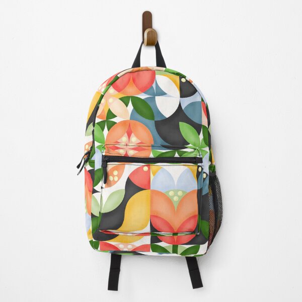 Item preview, Mid Century Birds and Flowers designed and sold by Phanya-Style.