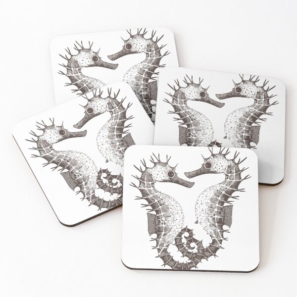 Item preview, Seahorse pattern designed and sold by PatronesKawai.
