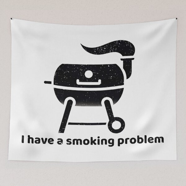 Item preview, Smokin Hot Grill Master - Flaunt Your Smoking Problem with Humor designed and sold by MnDShirts.