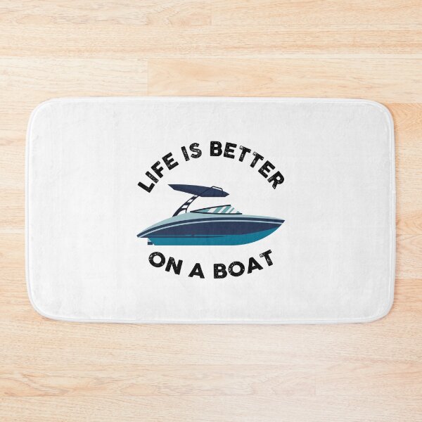 Item preview, Life is Better on a Boat designed and sold by CoolThingss.