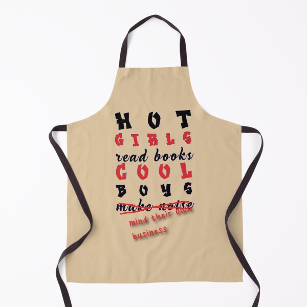 Item preview, Hot Girls Read Books, Cool Boys Mind Their Own Business designed and sold by MilabArt.
