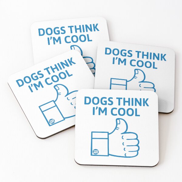 Item preview, DOGS THINK I'M COOL designed and sold by TODD GOLDMAN.