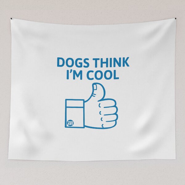 Item preview, DOGS THINK I'M COOL designed and sold by TODD GOLDMAN.