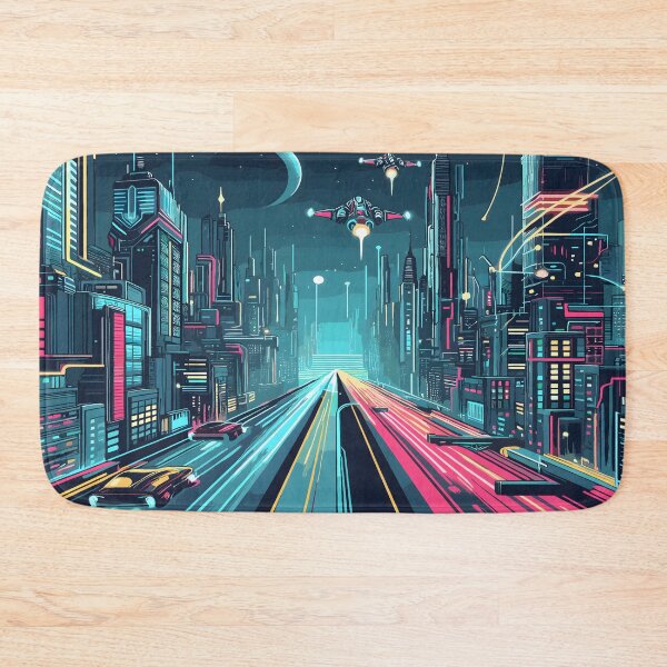 Item preview, Gaming Desk Mat Mouse Pad Bath Mat designed and sold by KitonicTees.