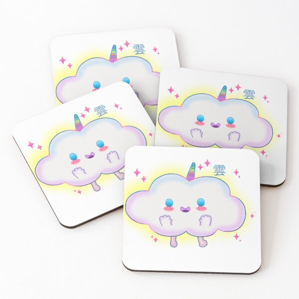 Item preview, Kawaii unicorn cloud designed and sold by AizenDesings.