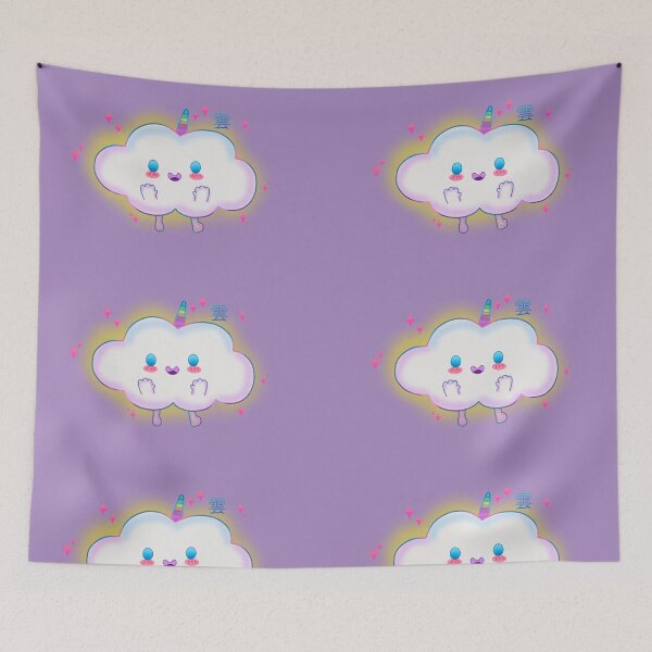 Item preview, Kawaii unicorn cloud designed and sold by AizenDesings.