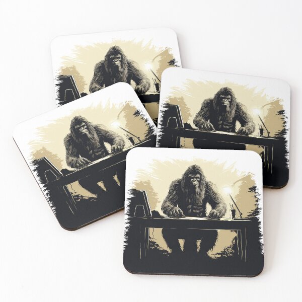 Item preview, Off-the-Grid to On-the-Clock: Bigfoot's Office Integration designed and sold by NatureArtDecor.